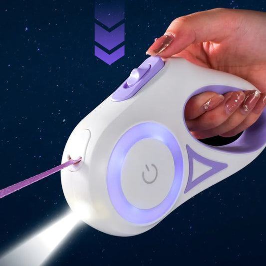 Retractable dog leash