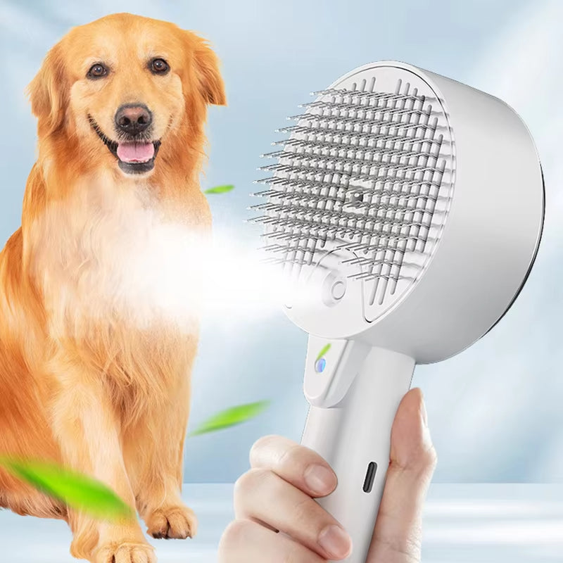 Brosse Vapeur 3-en-1 pour Animaux